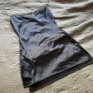 sale 3/$20 🎉 NWT Zaful Slip Black Satin Mini Dress